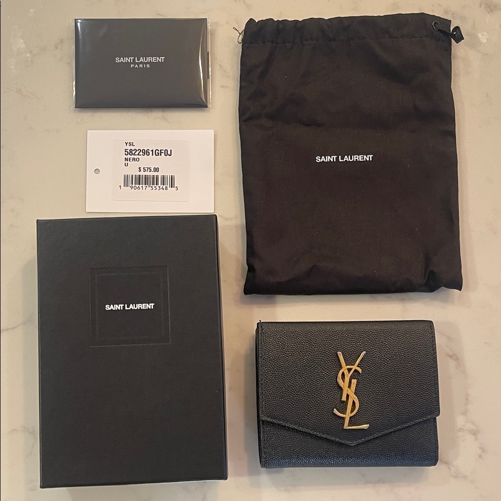 Saint Laurent Black Wallet